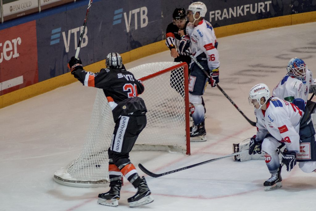 DEL2: Löwen Frankfurt vs. Heilbronner Falken 5:3 30.09.2018